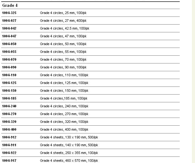 whatman4号定性滤纸1004-110 1004-125