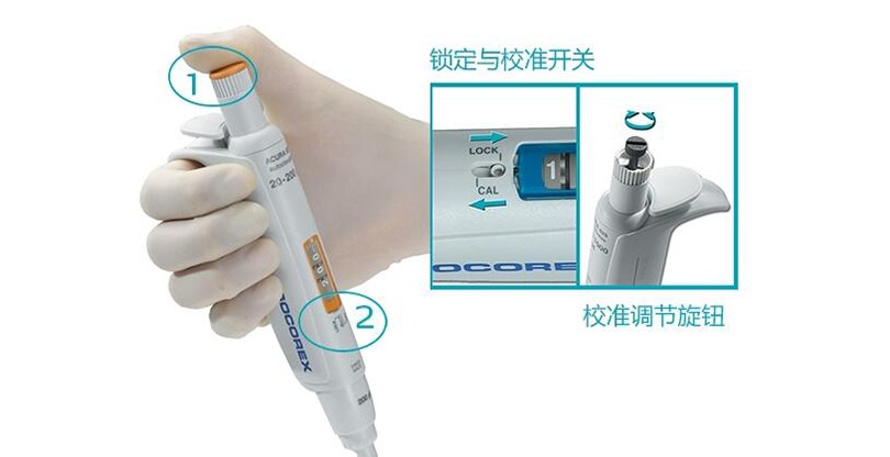 SOCOREX 826 微量移液器 2-20μL - 单道可调量程移液器