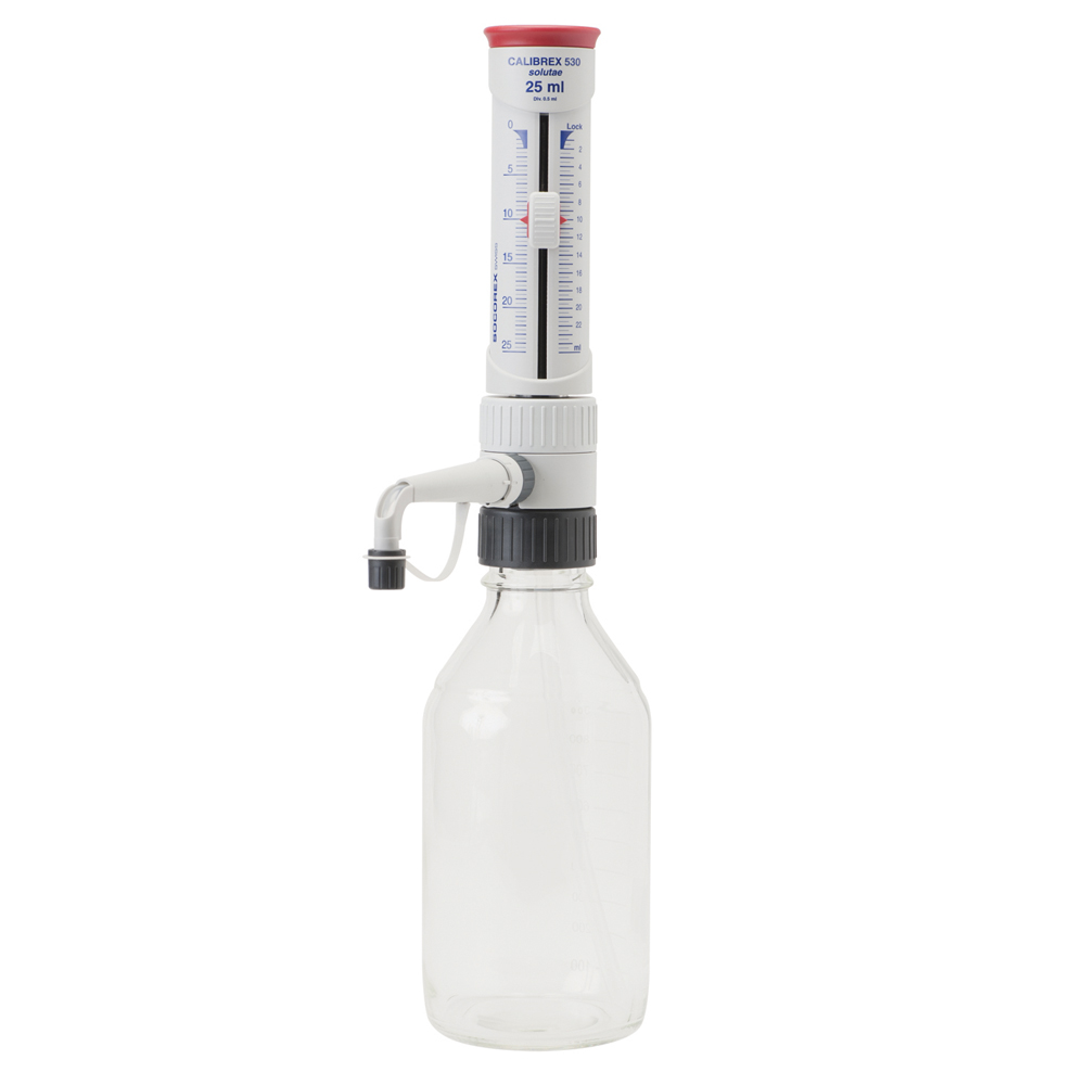 SOCOREX 530无机型瓶口分液器 0.1-1 mL - 无机瓶口分液器