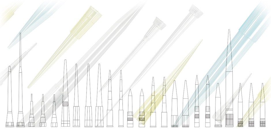 SOCOREX 吸头 200μL 10X96/盒 49.7 mm - 移液器吸头